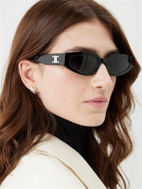 cat eye sunglasses in acetate celine|Celine sunglasses prescription.